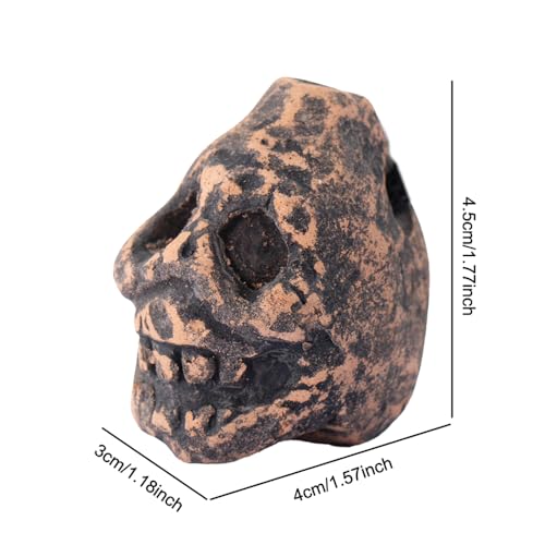 Aztec Death Whistle - The Portable Handmade Clay Screaming Sound Authentic Aztec Death Mini Whistle for Halloween Pranks, Scary Gifts (Mini Whistle)