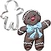 LILIAO Christmas Waving Gingerbread Man Cookie Cutter - Extra Large: 4.2 x 5.6 inches - Stainless Steel