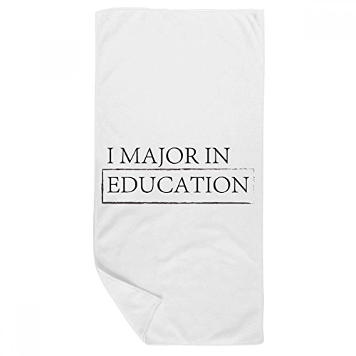 Serviette de bain 35x70cm multicolore débarbouillette absorbante motif éducation