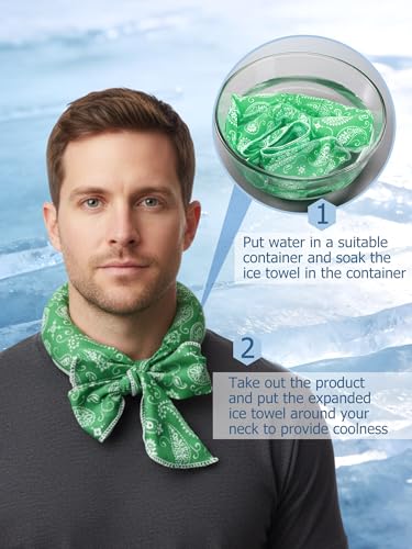 Image of Coume 6 Pack Cooling Neck Wraps