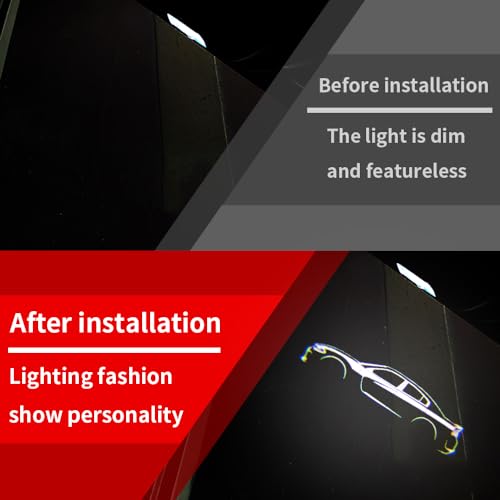 2PCS luces de puerta LED para Charger 2006-presente miniatura 2