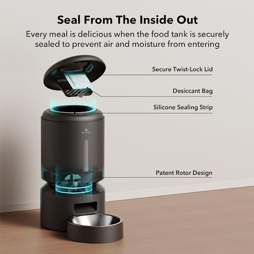 Petlibro PLAF103 Automatic Cat Feeder, 5G Wifi Automatic Dog Feeder thumb #3