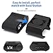 Under Desk Mount Holder for SteelSeries Arctis Nova Pro Wireless Base Station–Arctis Pro Wireless NOVA Magnetic Mount Secretlab MAGNUS Version ,Headphone Hanger Stand for Arctis Nova Pro Wireles