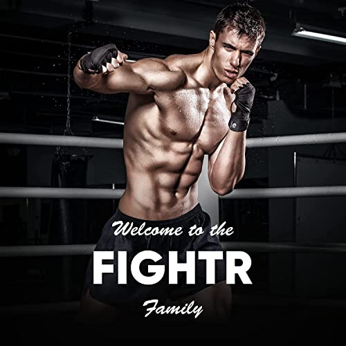 FIGHTR® Premium Boxbandagen für max. Stabilität und Sicherheit | 4m halb elastische Bandage mit Daumenschlaufe für Boxen, MMA, Muay Thai - Box Hand Bandage Sport | Set aus 2