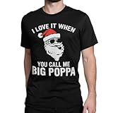BROOKLYN VERTICAL Funny Christmas Santa Naughty Nice Holiday Short Sleeve Crew Neck T-Shirt | for Men and Women