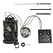 Aesthetic Improvement Tool This Elegant Quartz Powered Pendulum Drive Includes a Charming Melody Feature (black)