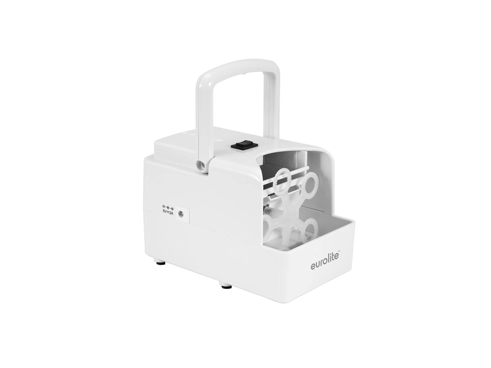 EUROLITE B-20 Mini-Seifenblasenmaschine | Mini-Seifenblasenmaschine mit Batteriebetrieb