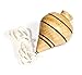 Mexart (2 Pack) Mexican Classic Mesquite Wood Spinning Trompo / Trompo de Madera de Mezquite