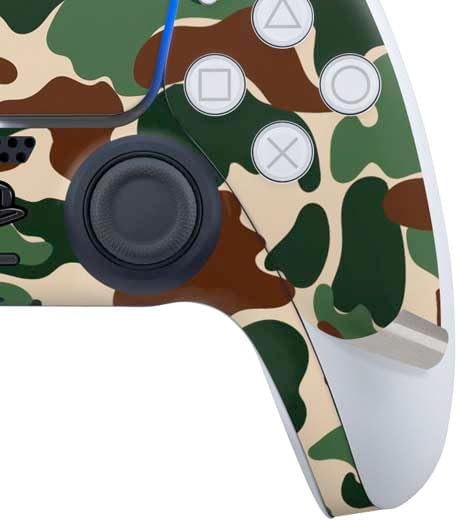 Skinit Decal Gaming Skin Compatible with PS5 Bundle - Shark Teeth Street Camo Design