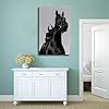 WIOFAGEU Black And White Equestrian Decor Powerful Woman Art Canvas Poster Bedroom Decor Landscape Office Room Decor Gift 16x24inch(40x60cm) #3