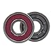 WEIWEIBEIER 16pcs 608RS Bearing P5/P6 Skating Skate Shoes Bearing 8 * 22 * 7mm Drift Board Skateboard Bearings (Size : Red Sealed P5)