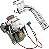 93844 RV Water Heater Gas Control Valve & 91638 Main Burner Tube Fit for Atwood/Dometic RV Water Heaters 6-10 Gallon Tank Replace# GC6AA-10E GC10A-4E G6A-8E 92078 93870 93321