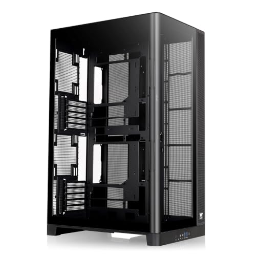 Image of Thermaltake Capo X, Dual System Chassis, mATX /mITX, Curved TG, Black