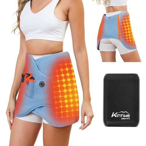 Dual Hip Heating Wrap with Battery