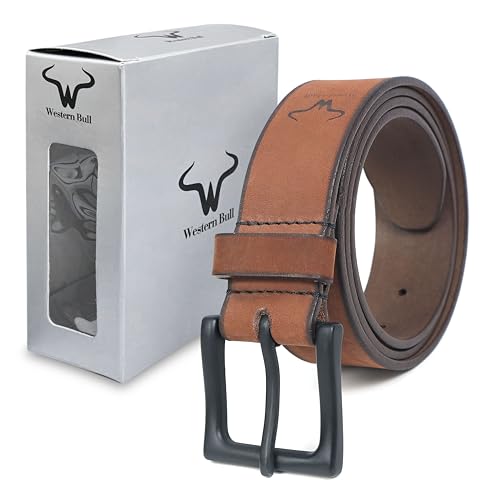 Men's Genuine Leather Casual Real Leather belt Every Day Jeans