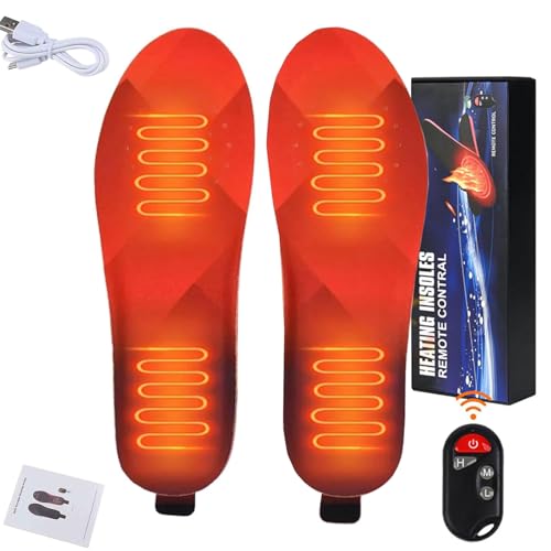 Heated Insole Rechargeable with Remote Control