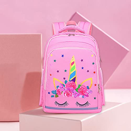Camtop Backpack For Girls Kids School Backpack With Lunch Box Preschool Kindergarten Bookbag Set (Pink) #TOP6