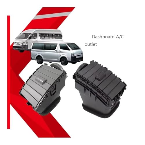 Évents de sortie climatisation voiture pour Hiace 2005-2018