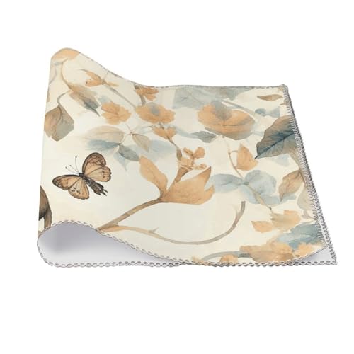 Sets de table en toile souris et feuilles 45x30cm (lot de 6) anti-chaleur - 4