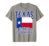 Photo Gallery texas is god s country tee con bandiera tx maglietta Photo Gallery texas is god s country tee con bandiera tx maglietta