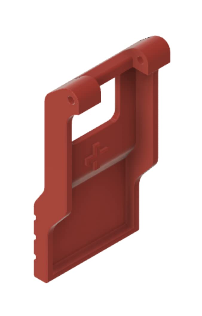 Copertura interruttore per Bosch GTS 10 XC Notaus Off con finestra per l'avvio