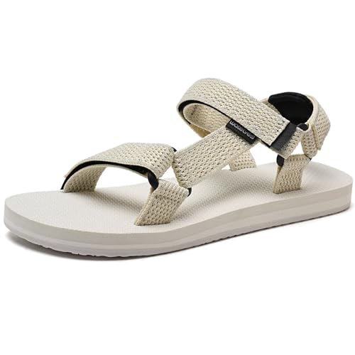 Image of WateLves Womens-Sport-Sandals Outdoor Hiking Sandals with-Arch-Support Comfortable Webbing-Water-Athletic Beach-Sandals for Travel-Walking-Trekking-Camping