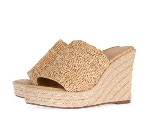 Image of VICKI.VICKI Women's Platform Sandals Wedge Ankle Strap Open Toe Sandals
