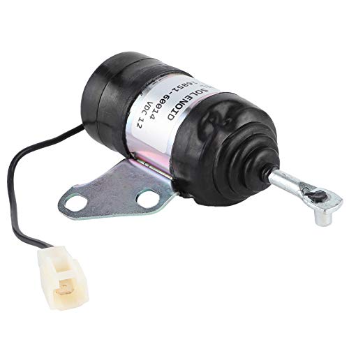 1,25 pulgadas, válvula solenoide de cierre de combustible, cierre de goma, vehículo 16851‑60014 apto para cortacésped Kubota RTV RTV900