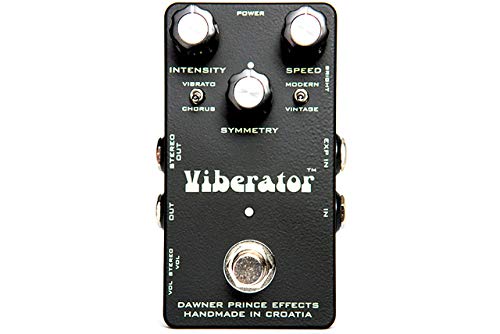 Pédale d'effets stéréo Vibe Viberator avec modulation analogique