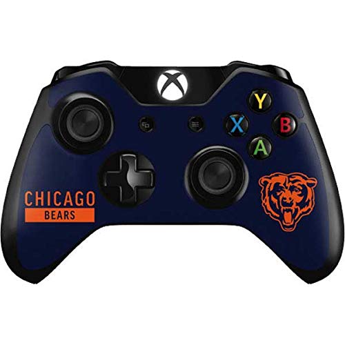 Skinit Decal Gaming Skin Compatible with Xbox One Controller - Officially Licensed NFL Chicago Bears Blue Performance Series Design