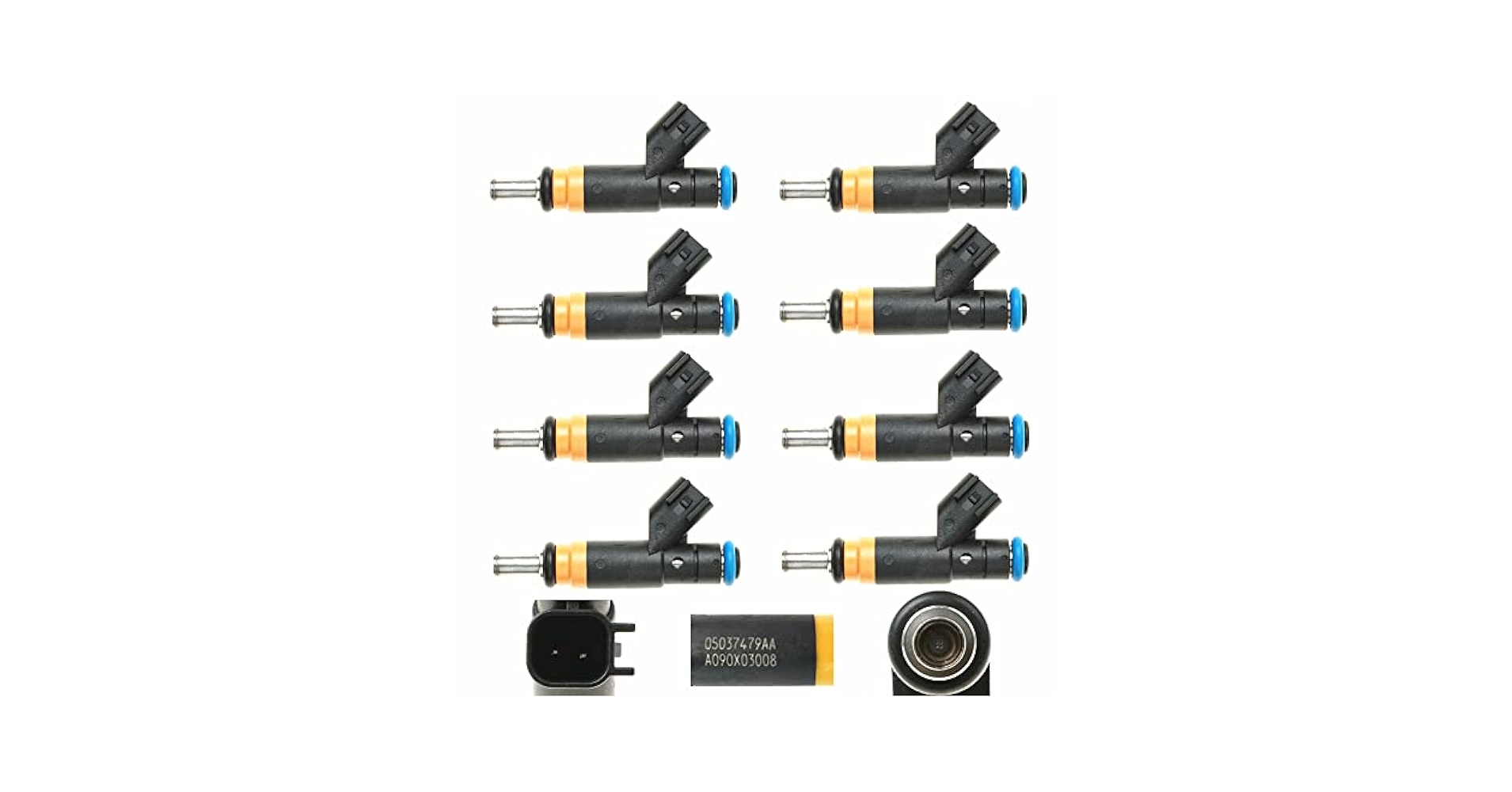 Amazon.com: IXGKHC SET 8 Fuel Injectors 05037479AA For 2006
