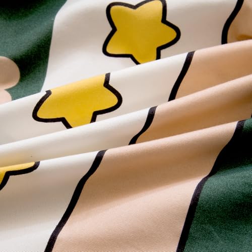 Image of Soft Animals Printed Crib Sheet for Boys Girls,2 Pack Crib Mattress Sheet or Toddler Bed Sheet, Baby Fitted Crib Sheet (Green Panda)
