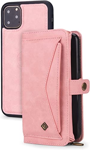 Coque magnétique amovible iPhone 14 Pro KANUZ pour ranger cartes et monnaie