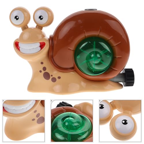SOPOTUTU Cartoon Snail Outdoor Water Sprinkler for Backyard Sprayer for Summer Fun Easy Hose Connection Safe Garden Water Play for Boys