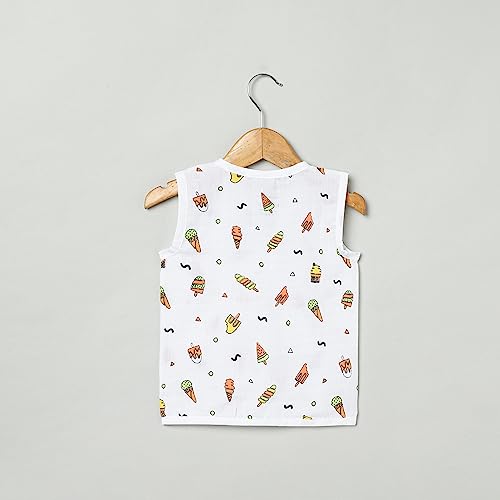 Image of The Boo Boo Club Extra Soft Organic Cotton Muslin Jhabla for Baby (Set of 4). GOTS Certified | 18-24 Months