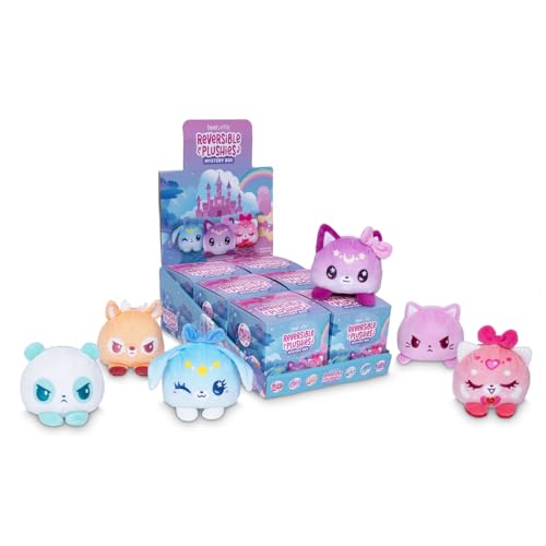 Image of TeeTurtle Starlight Kingdom Magical Girl Series Reversible Plushie Mystery Box - 3-Inch Blind Box Plush with Embroidered Details - Cute Collectible Surprise Toy for Kids, Teens, and Adults