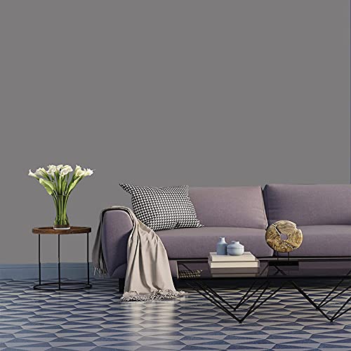 Image of JAAMSO ROYALS Gray Plain matt Wallpaper - Self Adhesive, Water Proof, Peel and Stick Sticker (60 CMx 200 CM, Gray)