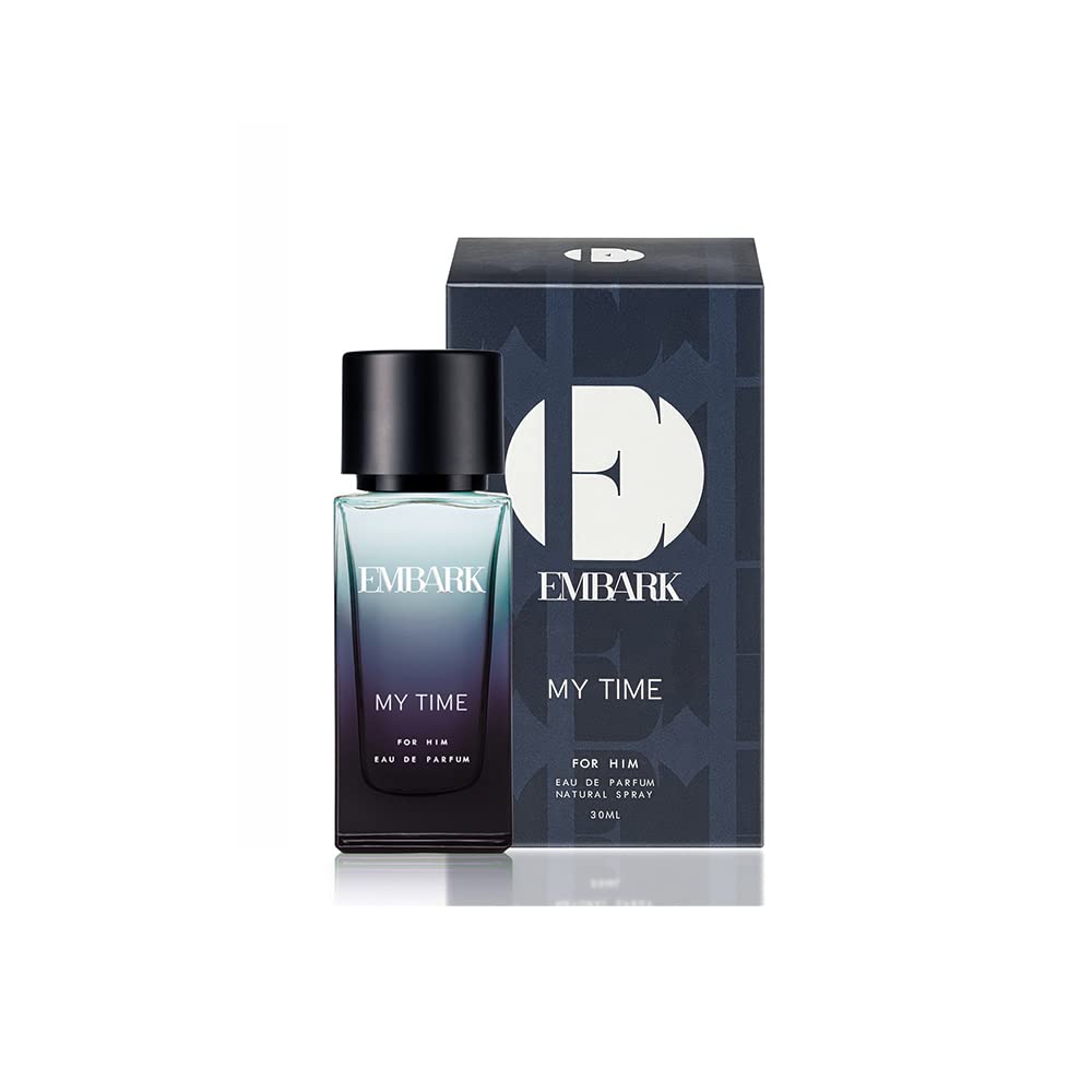 EMBARK My Time for Him, Perfume for Men - 30ml | Premium Eau de Parfum | Ambery and Chypre Fragrance,Liquid-picture-47