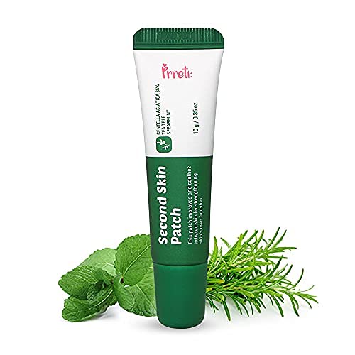 Prreti Second Skin Patch 0.35oz Korea BeautyThin Acne Spot Patch,Pimple Patch,Cover patch,Trouble Patch,Clear Patch,Natural Patch, Sensitive Skin Care, Skin Soothing Patch