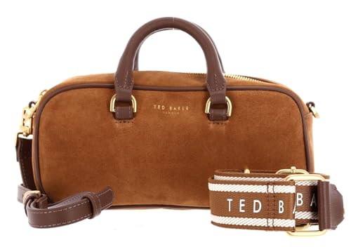 Sac en daim marron Ted Baker, la douceur d'un cuir suédé au style intemporel