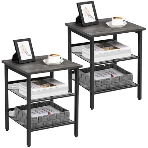 VASAGLE Nightstand Set of 2 Cover