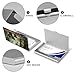 VstaDank Elephants Business Card Holder Fashion Aluminum Alloy Flip Cover Credit Card Holder High End Professional Name Cards Case Exquisite Pocket Metal Cards Holder for Work
