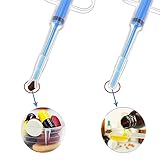 YAZANY Pet Pill Popper, Pet Pill Dispenser Cat Pill Popper Cat Tablet Dispenser, Medicine Shooter Feeder Pill Plunger Popper Soft Tip Tablet Syringe Pusher Animal Medicine Feeder for Small Cats Dogs - Image 3