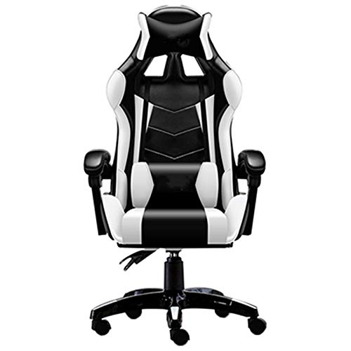 Chaise de bureau inclinable et ergonomique à dossier haut rembourré
