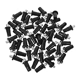 WEKADRIN 50 pièces Goupilles à Ressort pour Porte de Meuble Télescopique Fixation Stabl...