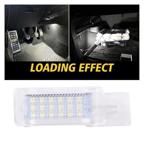 Luces matrícula LED Golf MK6 Scirocco iluminación blanca y brillante de maletero 5