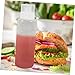 UTHCLO 2piezas Vinagrera De Plástico Flexible Botellas De Ketchup Transparentes Dispensadores De Mostaza Prueba De Fugas Para Condimentos Salsas Barbacoas Parrillas Manualidades Imagen de UTHCLO 2piezas Vinagrera De Plástico Flexible Botellas De Ketchup Transparentes Dispensadores De Mostaza Prueba De Fugas Para Condimentos Salsas Barbacoas Parrillas Manualidades