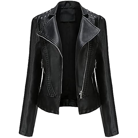 Veste Biker Femme YFFUSHI Cover