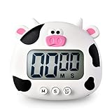 キッチンタイマー デジタルタイマー (ホワイト)