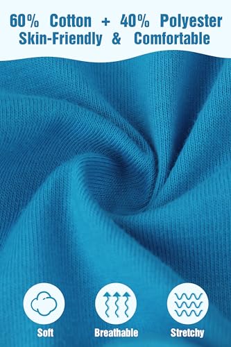 Resinta 4 Pack Toddler Boys Cotton Long Sleeve T-Shirts with Prints Baby Boys Pullover Crewneck Shirts Assorted Everyday Tops2